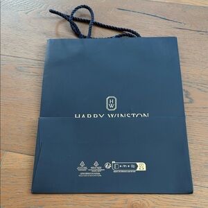 Harry Winston Navy Blue Luxury Bag